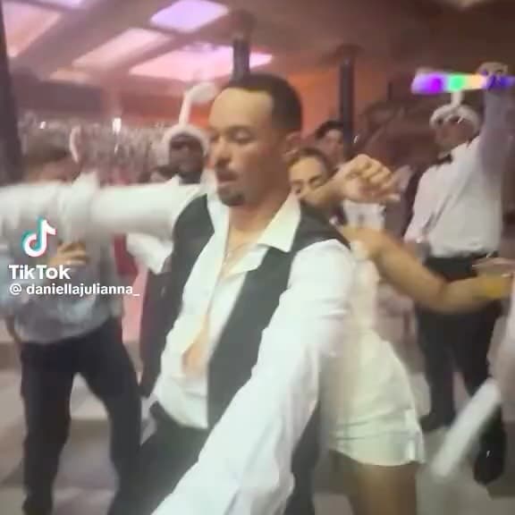 Packed dance floor at an AB Event Productions reception