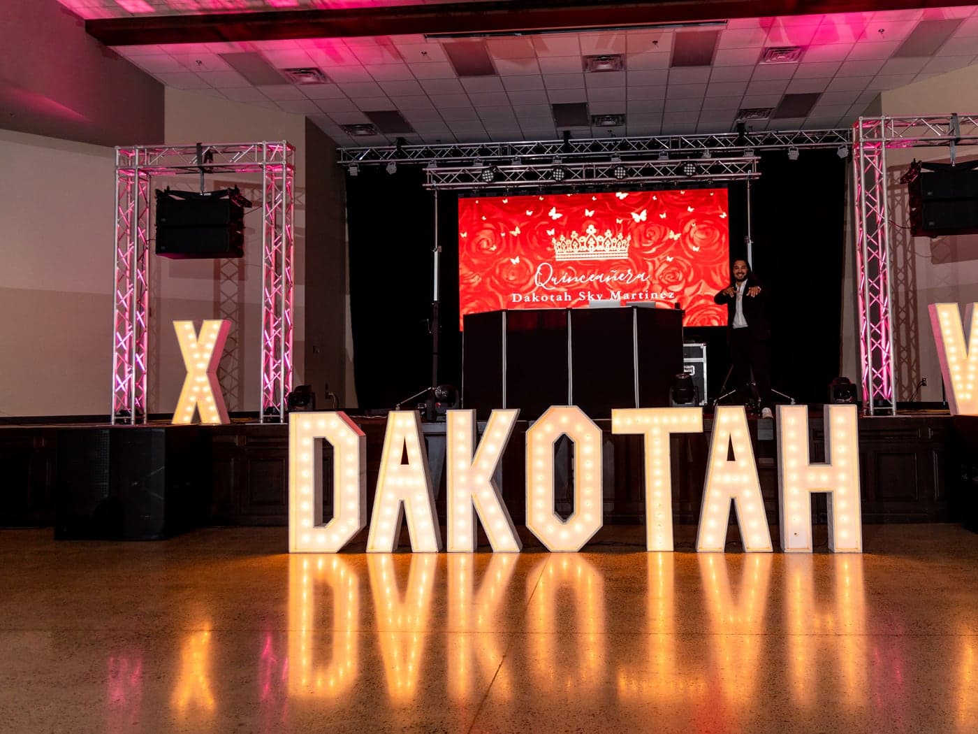 LED video wall and stage production by AB Event Productions