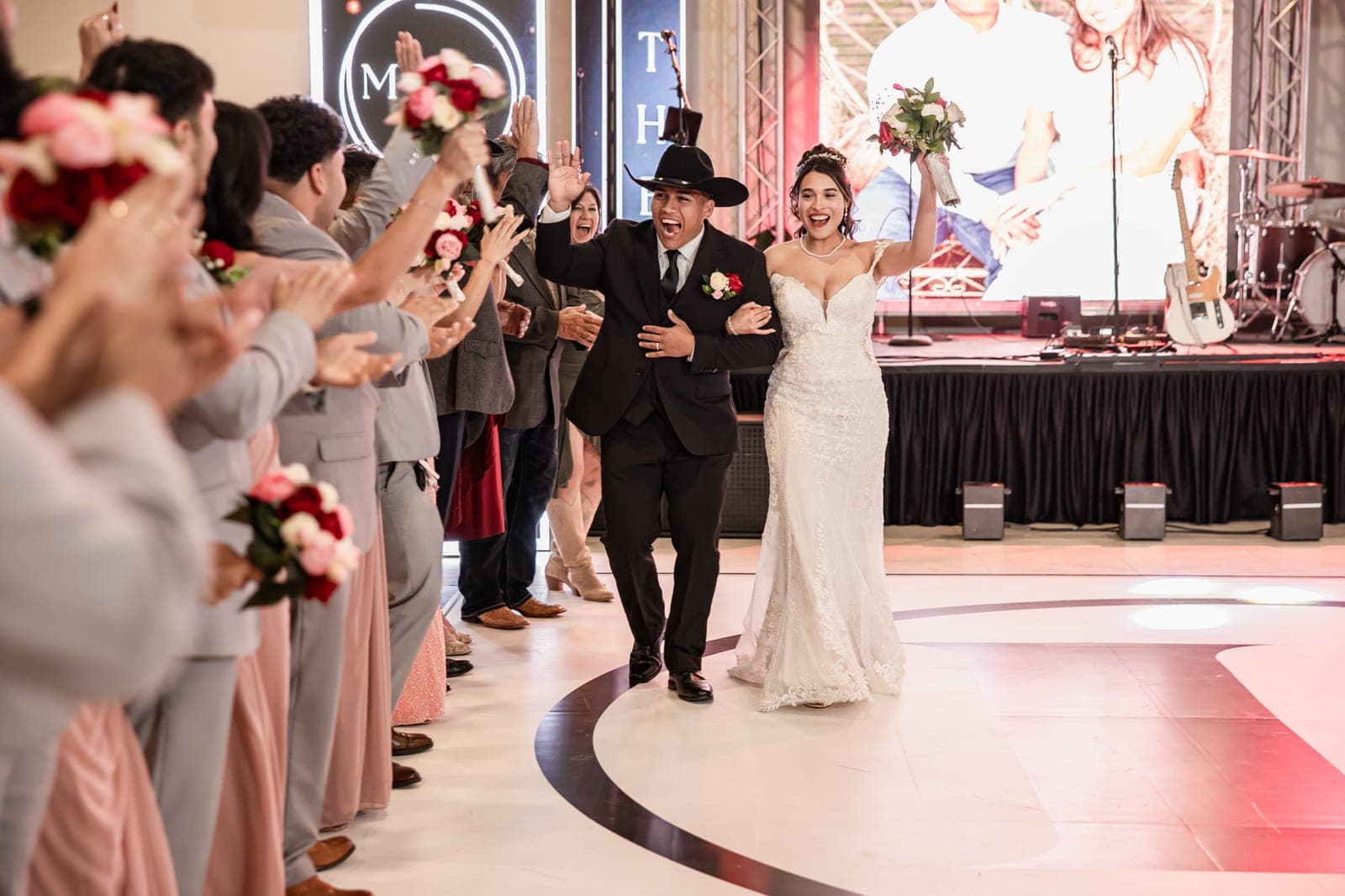 Grand entrance and welcome area at Localé by AB Events in Weslaco