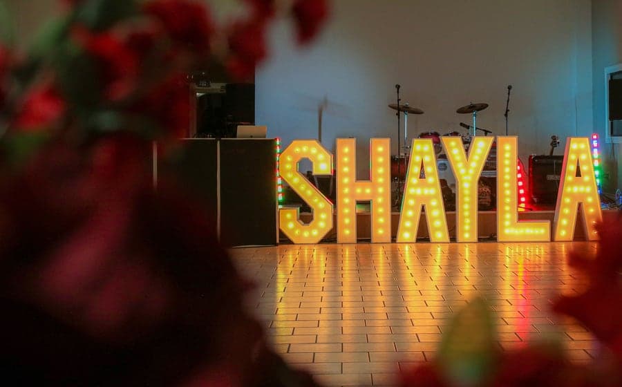 Illuminated 4ft Letters