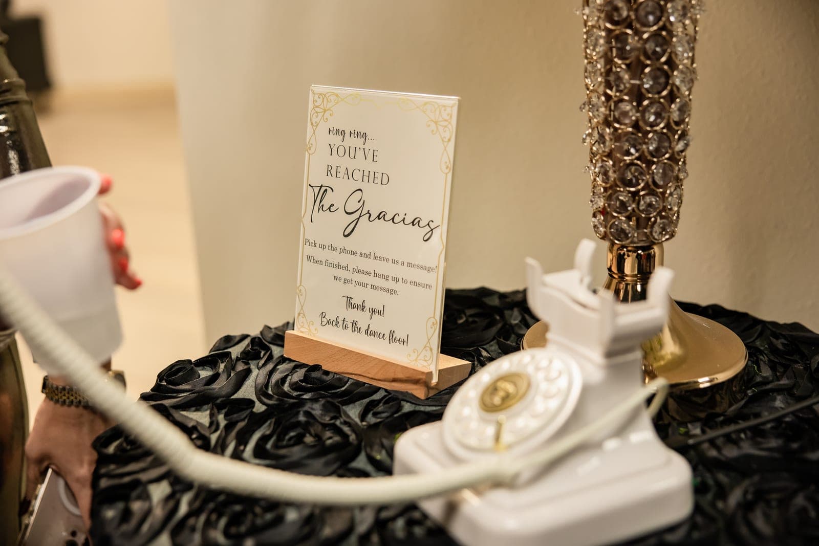 Detail of the Localé by AB Events venue in Weslaco