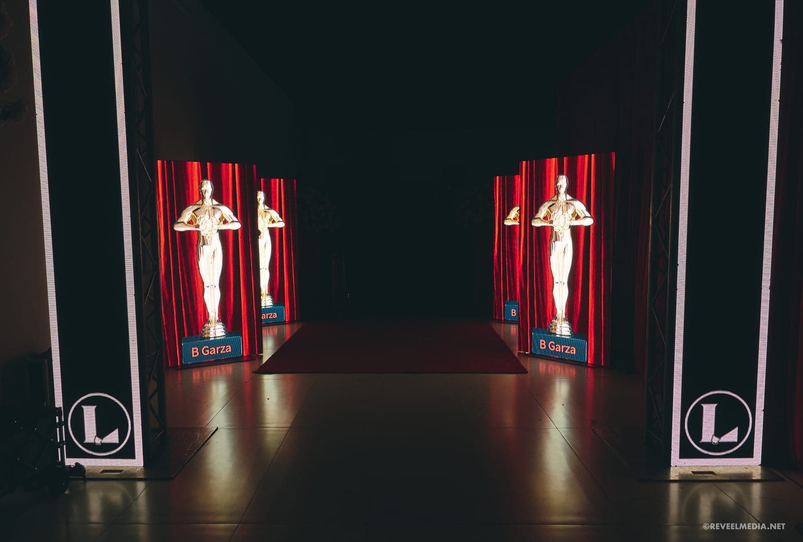 Detail of the Localé by AB Events venue in Weslaco