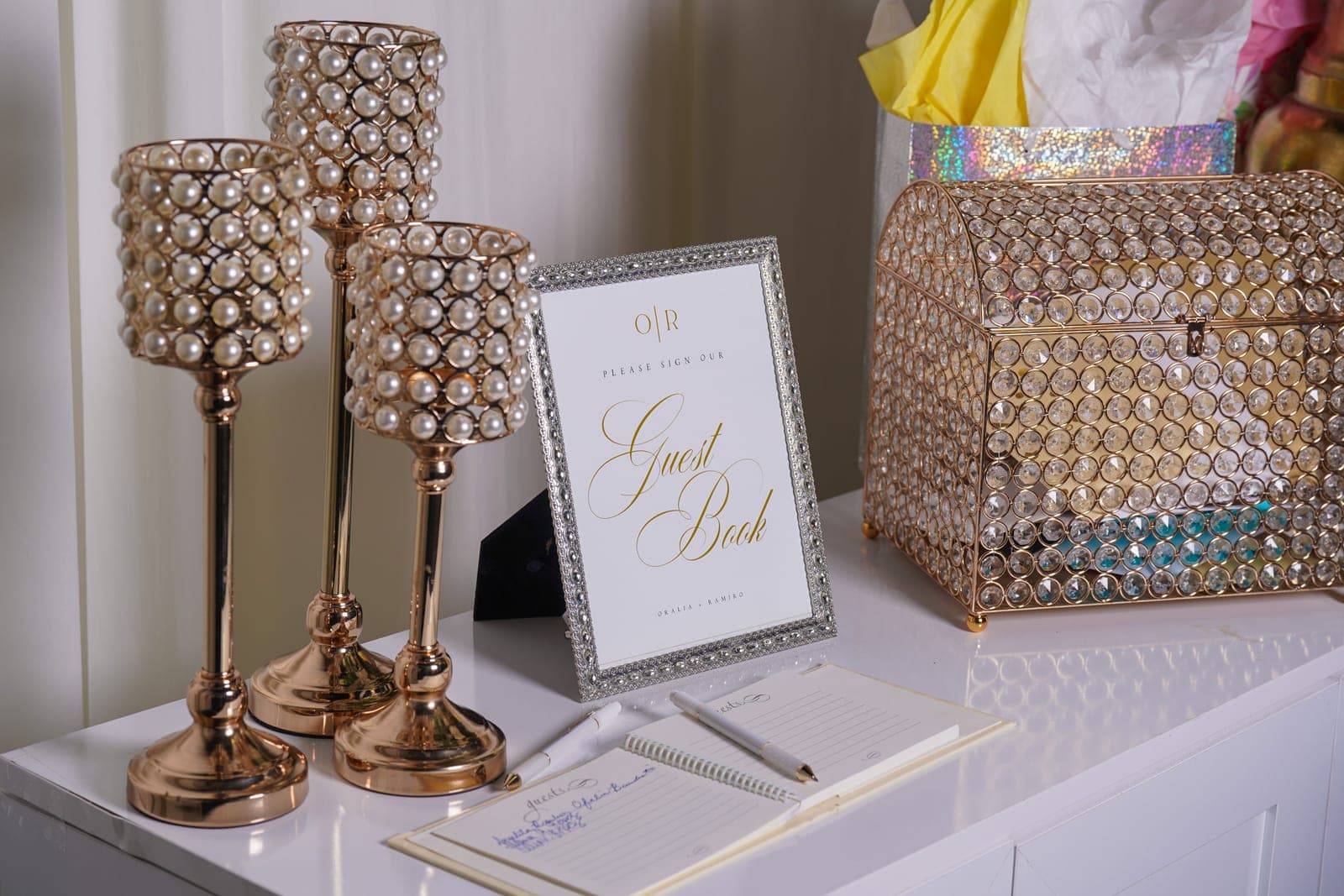 Detail of the Localé by AB Events venue in Weslaco